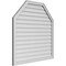Ekena Millwork Octagonal Top Surface Mount PVC Gable Vent w/ 2"W x 1-1/2"P Brickmould Frame, 42"W x 42"H GVPOT42X4202SN - alternate 2